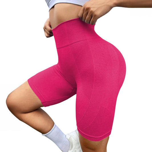 SHE pink magas derekú leggings rövidnadrág
