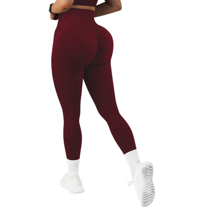 SHE bordó magas derekú leggings