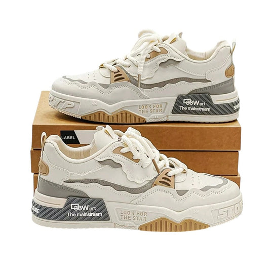 SHE törtfehér sportos sneaker