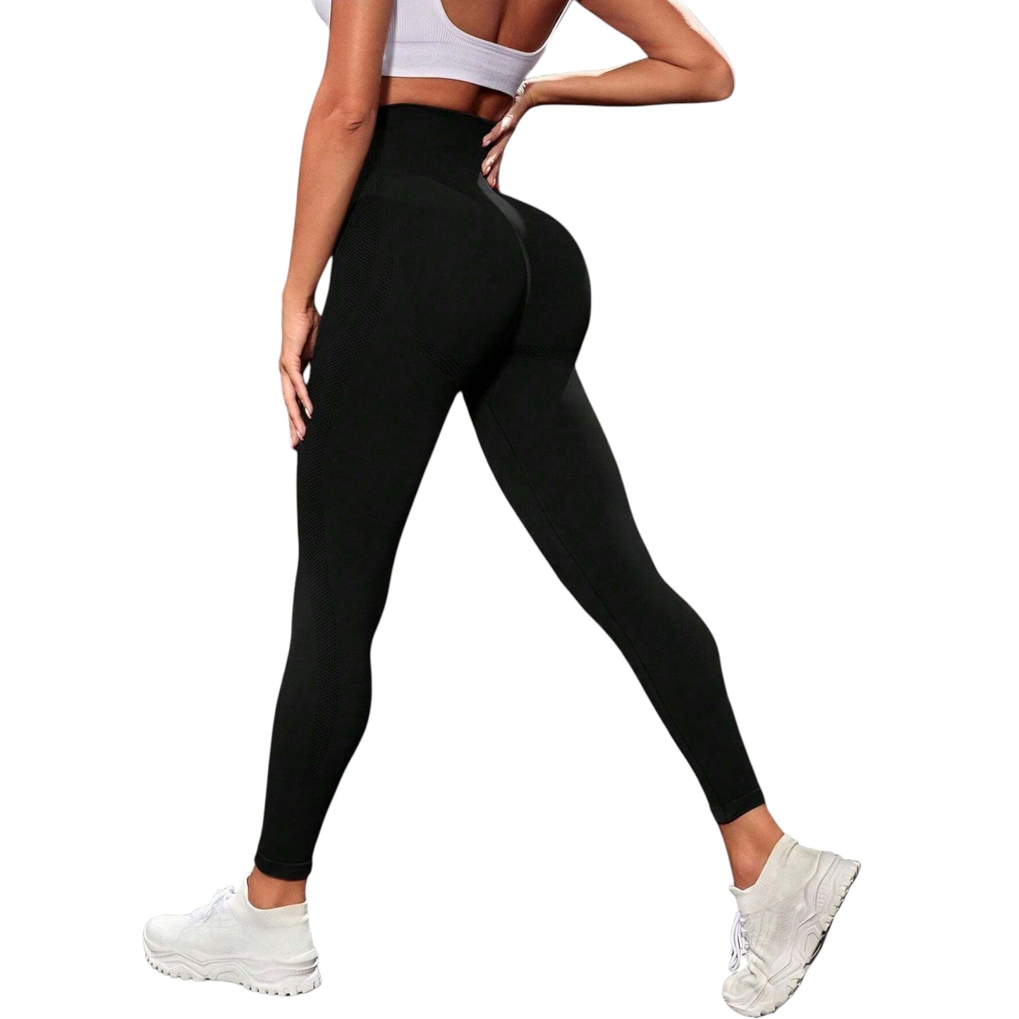 SHE fekete magas derekú leggings