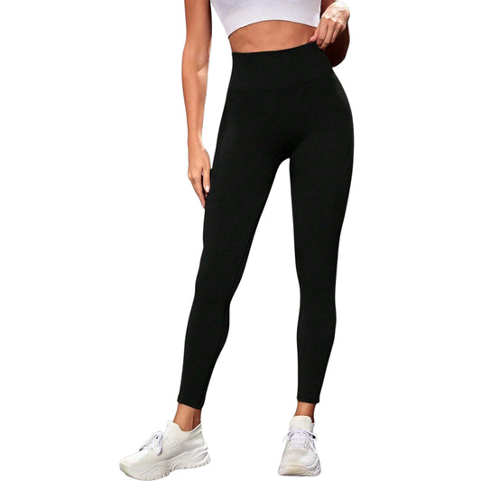SHE fekete magas derekú leggings