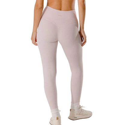 SHE világosrózsaszín varrás nélküli leggings