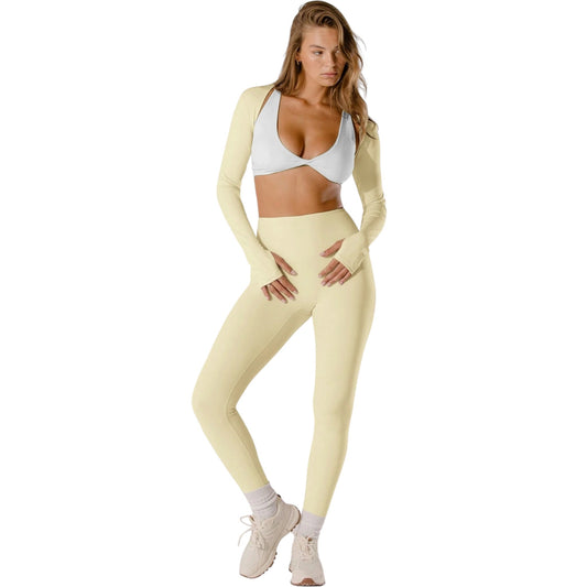 SHE sárga 2 részes sport szett