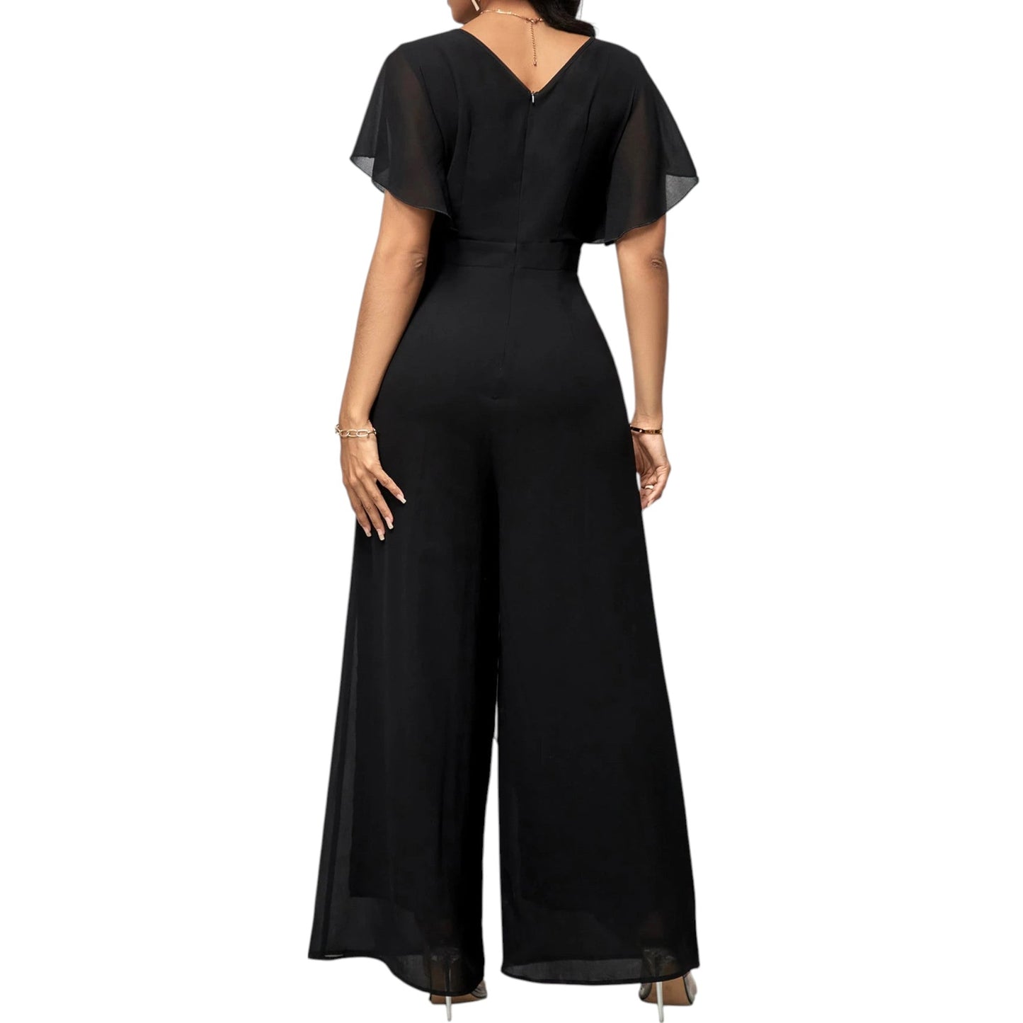 SHE fekete jumpsuit