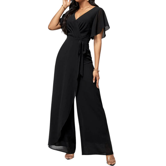 SHE fekete jumpsuit