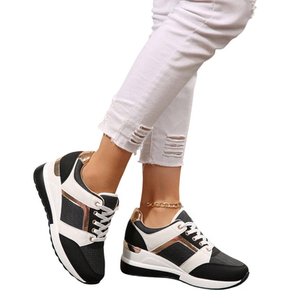 SHE fekete sportcipő