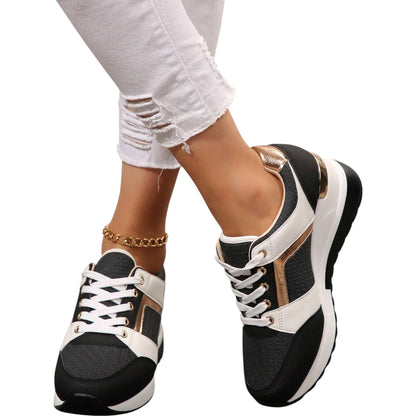 SHE fekete sportcipő