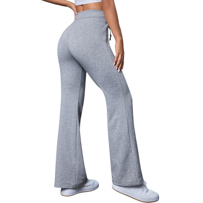 SHE szürke slim fit nadrág
