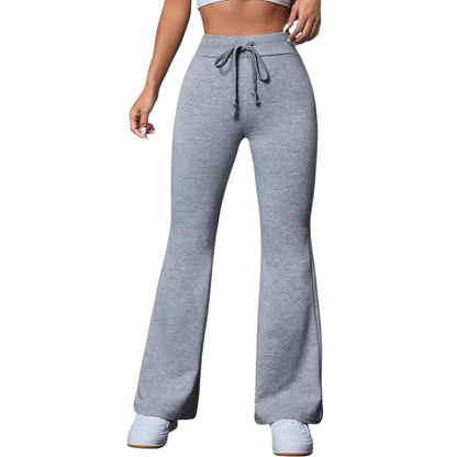 SHE szürke slim fit nadrág