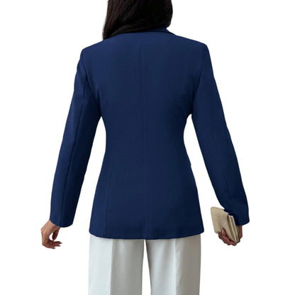 SHE sötétkék blézer