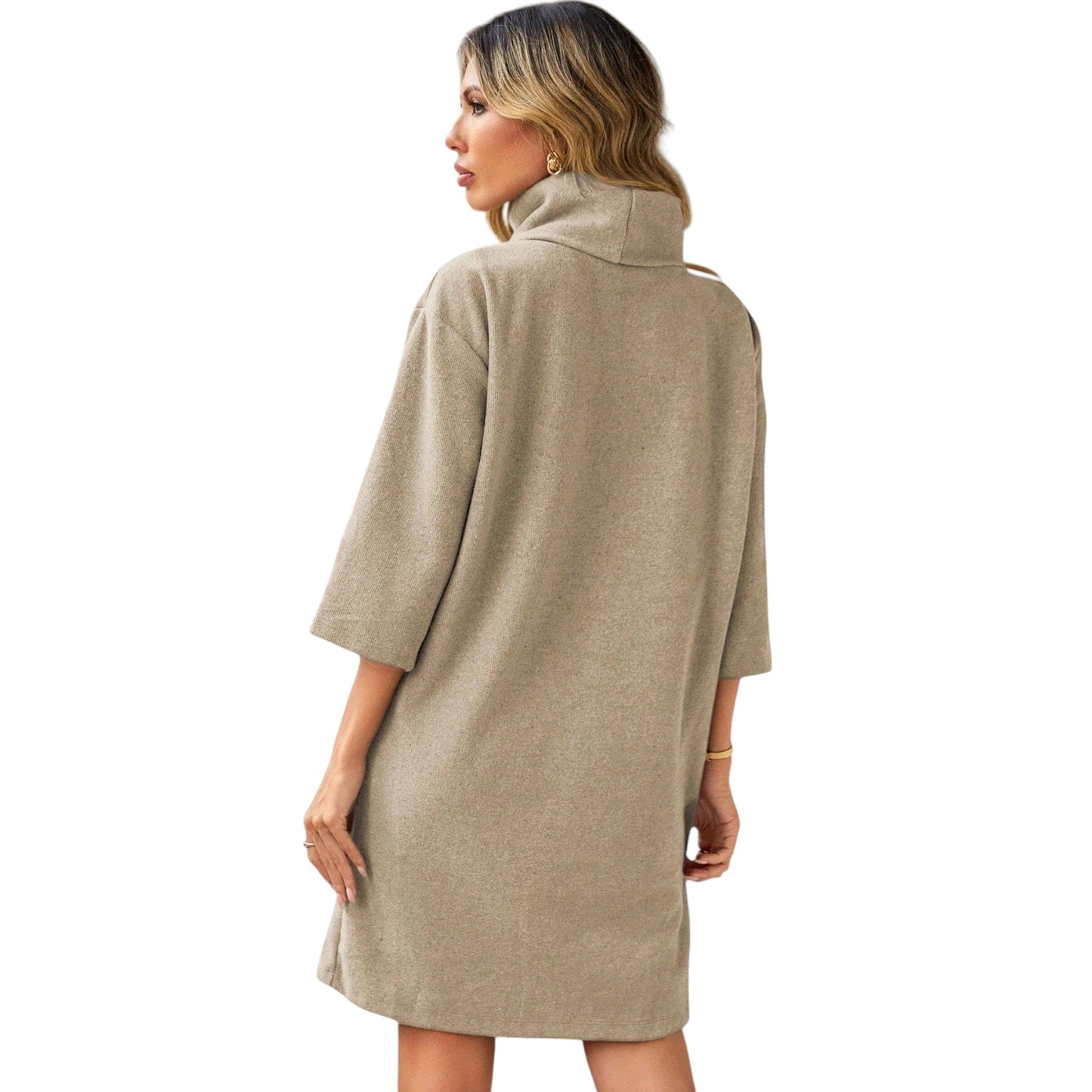 SHE bézs garbó ruha