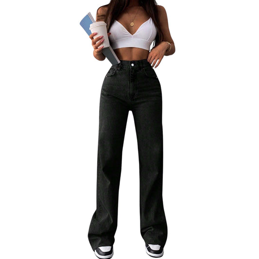 SHE fekete farmer nadrág