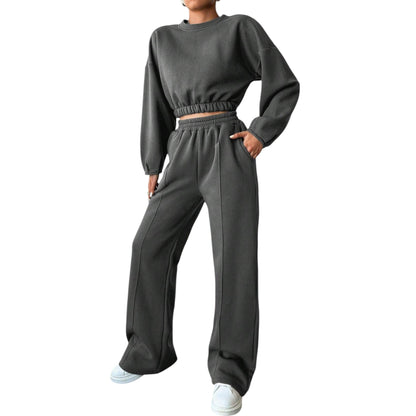 SHE sötétszürke melegítő szett