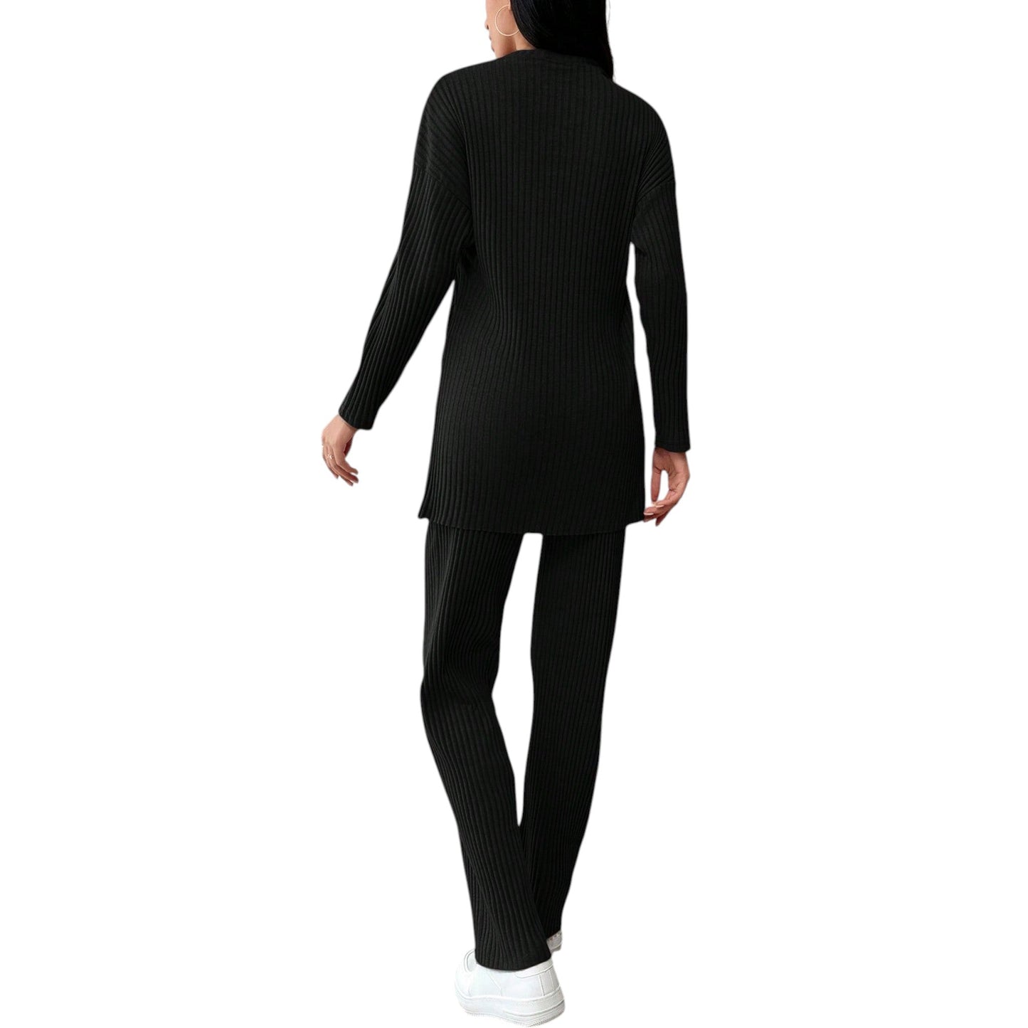 SHE fekete bordás szabadidő szett