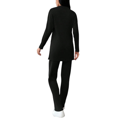 SHE fekete bordás szabadidő szett