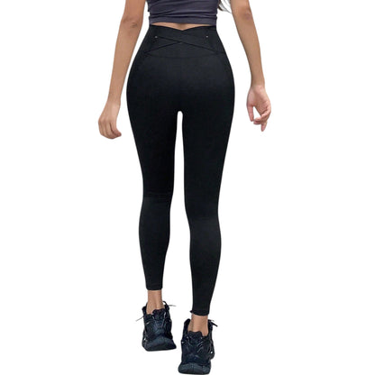 SHE fekete magas derekú leggings