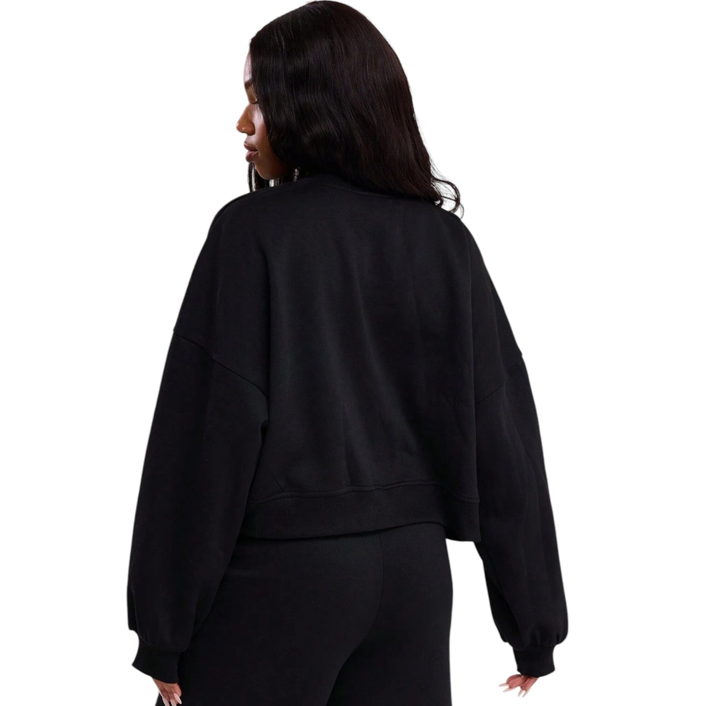 SHE fekete oversized pulóver