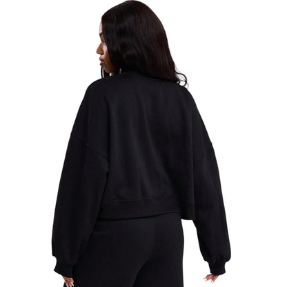 SHE fekete oversized pulóver
