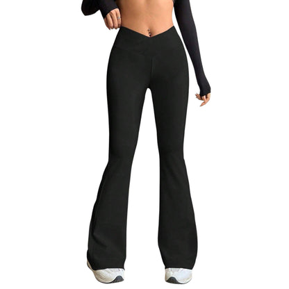 SHE fekete harangszárú leggings