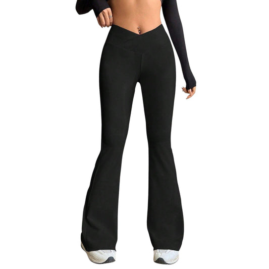 SHE fekete harangszárú leggings