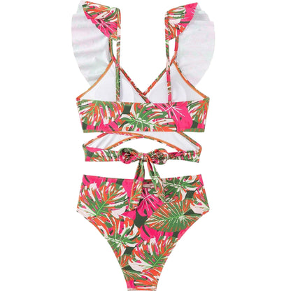 SHE többszínű mintás bikini