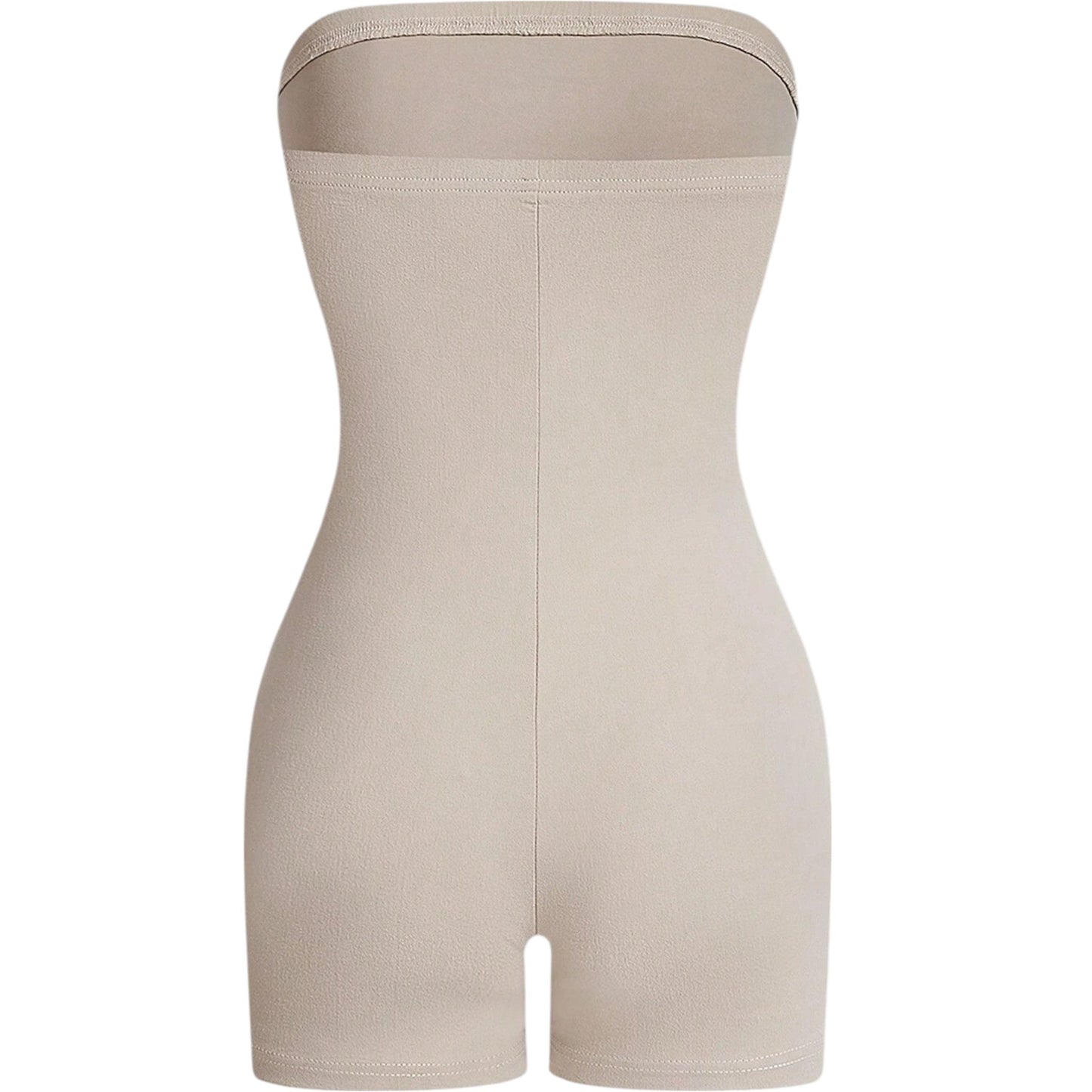 SHE drapp pánt nélküli jumpsuit