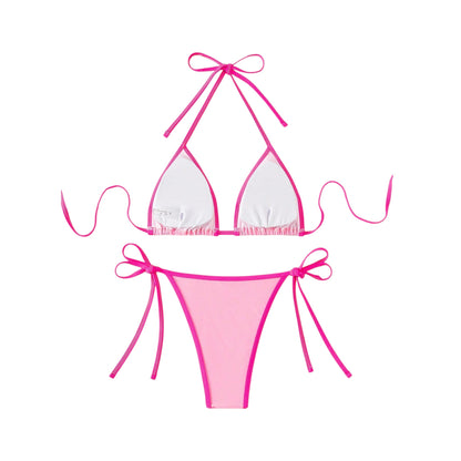 SHE rózsaszín bikini szett