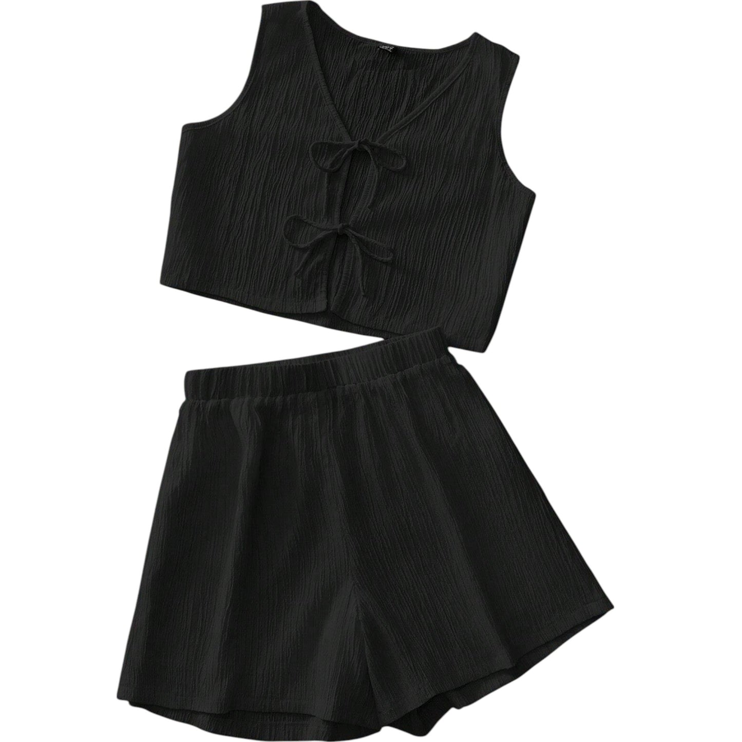 SHE fekete texturált szett