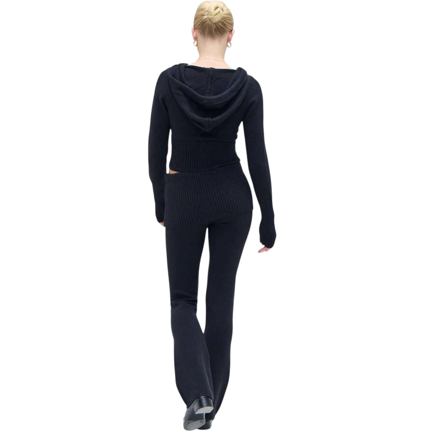 SHE fekete kötött szett