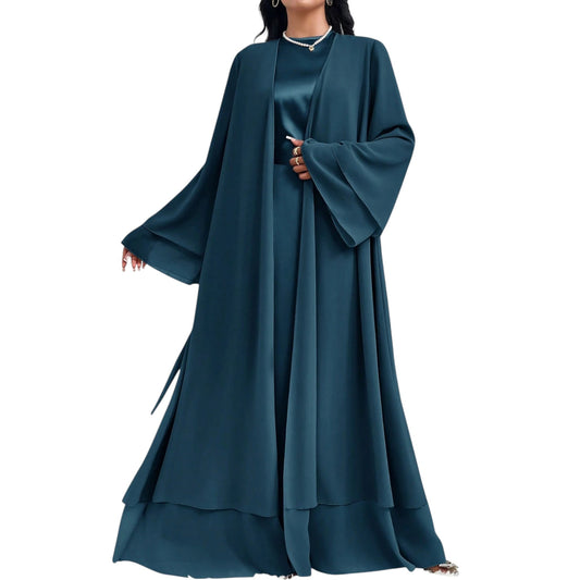 SHE petróleumkék abaya