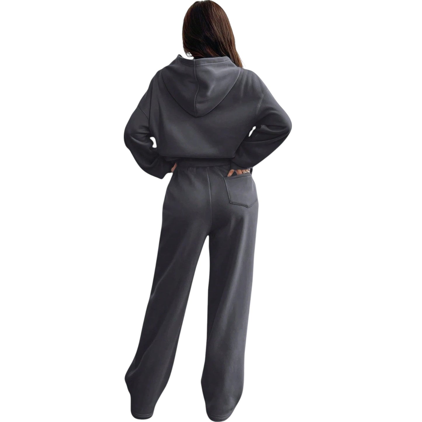 SHE sötétszürke melegítő szett