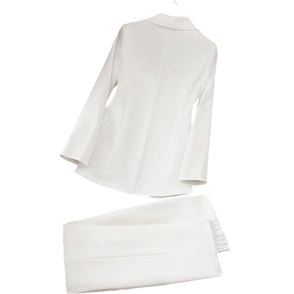 SHE fehér alkalmi kosztüm