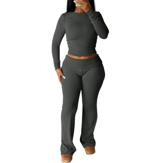 SHE sötétszürke kétrészes szett