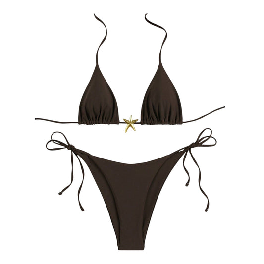 SHE barna bikini