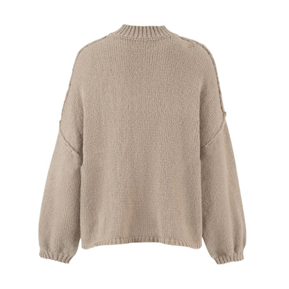 SHE bézs kötött kardigán