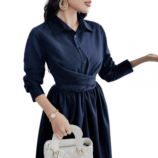 SHE sötétkék ingruha