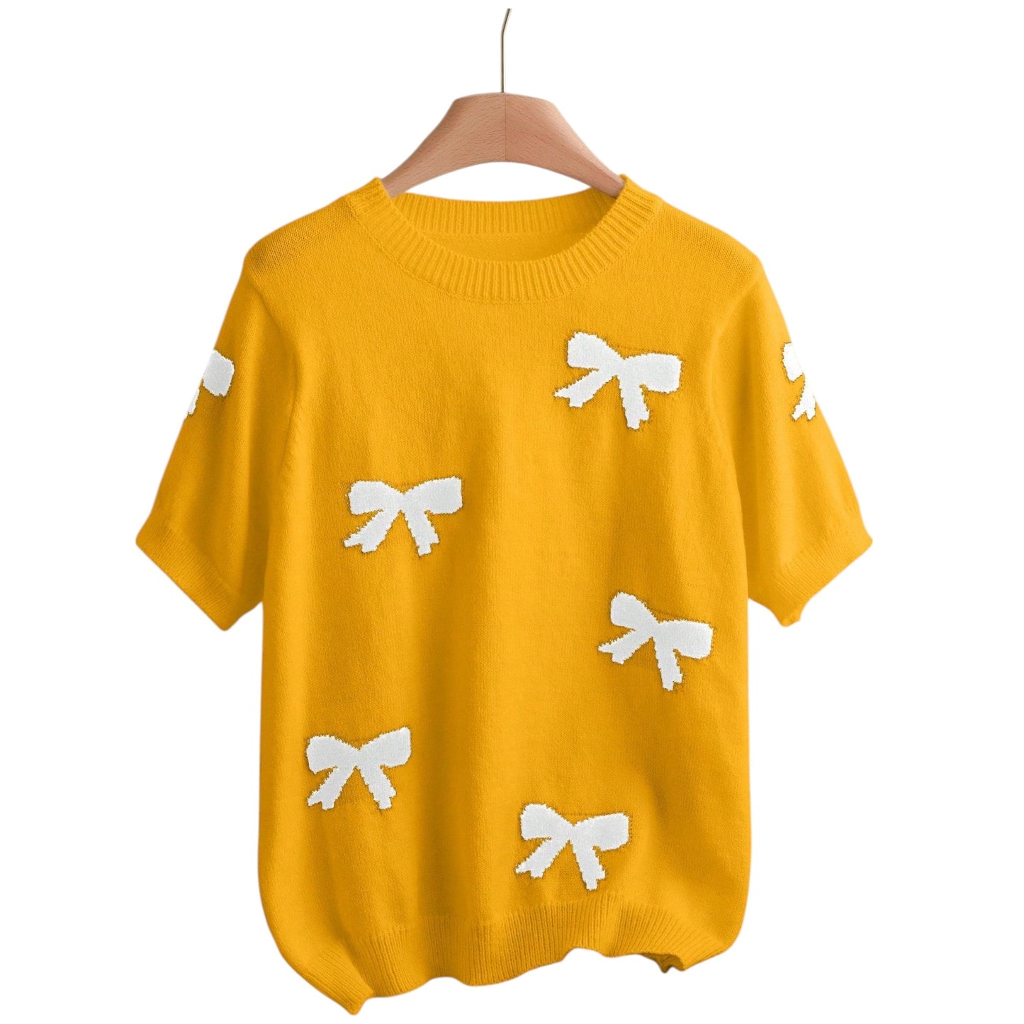 SHE sárga kötött felső