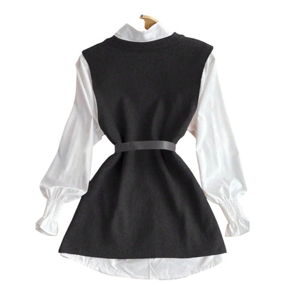 SHE fekete fehér ingruha