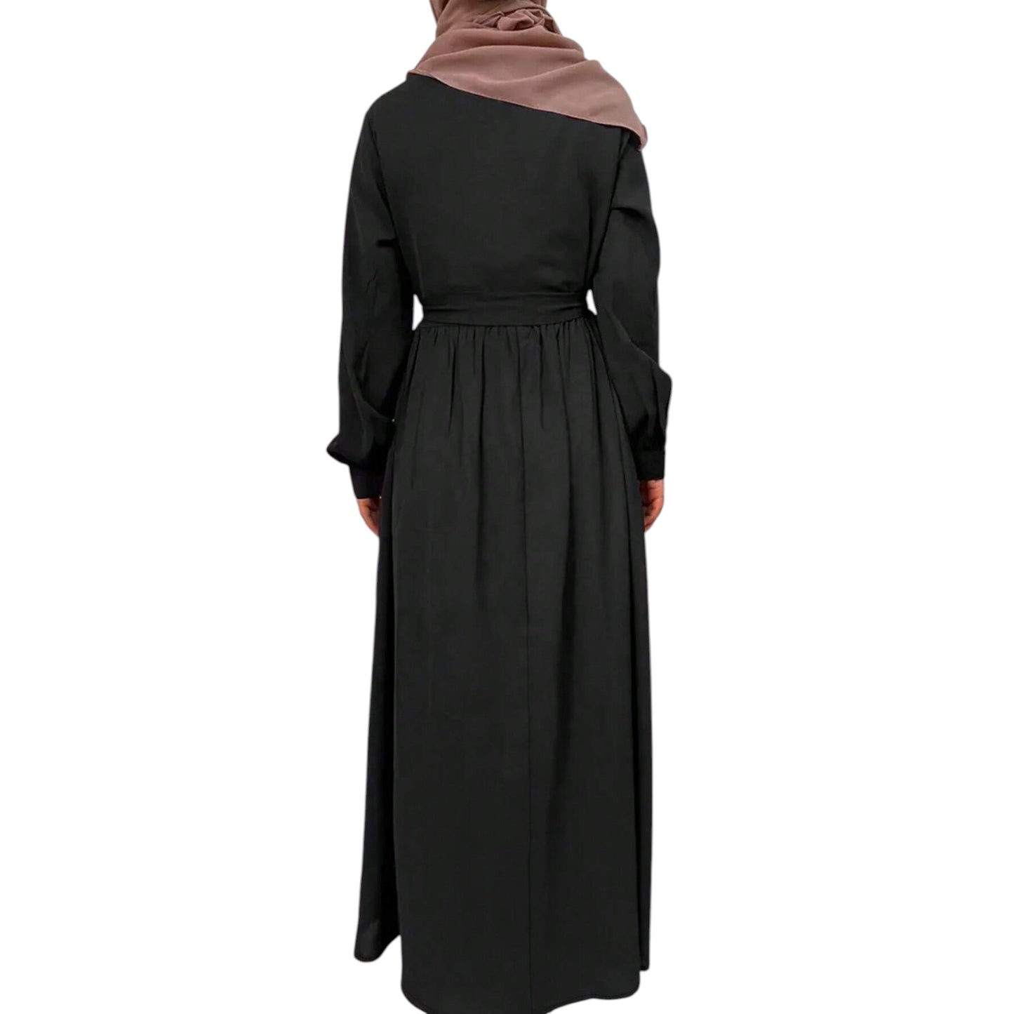 SHE fekete hosszú maxi ruha